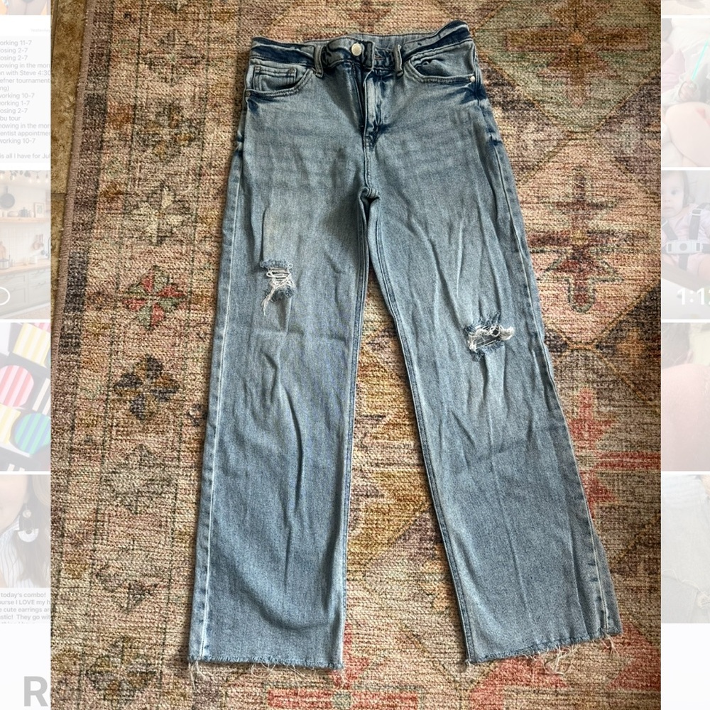 Art Class (Target) Distressed Baggy Jeans